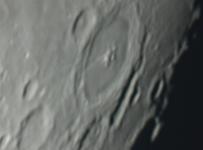 Fragmencik Księżyca - teleskop 25-cm